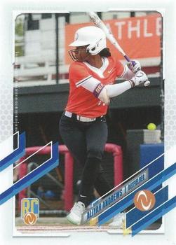 2021 Topps On-Demand Set #8 - Athletes Unlimited Softball #4 Aliyah Andrews Front